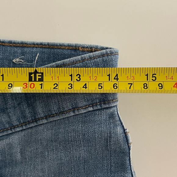 MADEWELL | 9 Inch High-Rise Skinny Jeans in Ontario Wash Size 27 - Picture 7 of 12